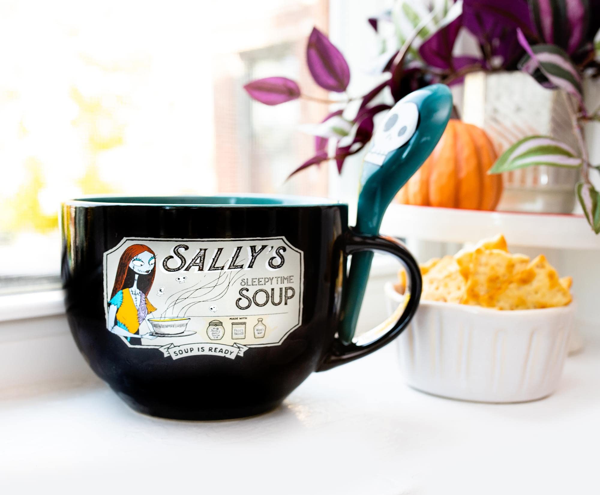 Disney The Nightmare Before Christmas Sally's Sleepy Time Ceramic Soup Mug