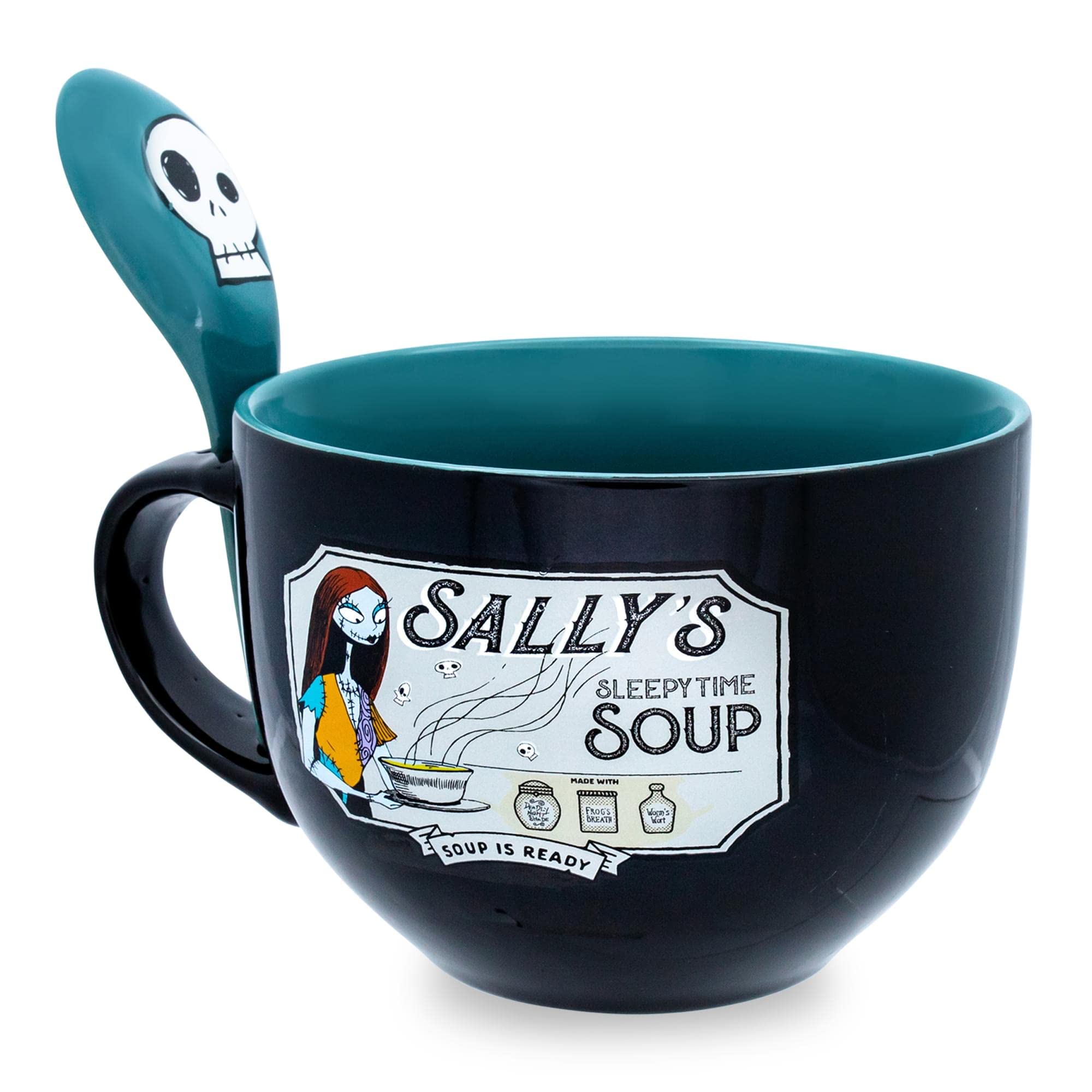 Disney The Nightmare Before Christmas Sally's Sleepy Time Ceramic Soup Mug