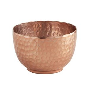 47th & Main Rustic Hammered Aluminum Bowl Set, 3-Count, Copper