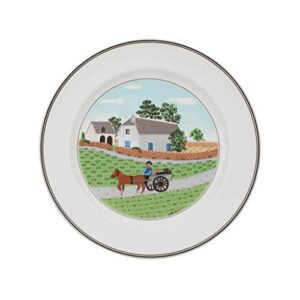 villeroy & boch design naif dinner plate #1 going to market