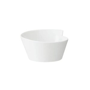 villeroy & boch 1025251900 wave large round rice bowl (new shape), 20.25 oz, white