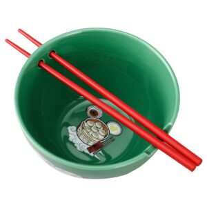 Bioworld Disney Mickey & Minnie 20 oz Ramen Bowl with Chopsticks