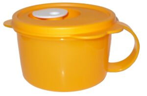 microwaveable soup mug, bowl container, 16 ounce / 2 cup