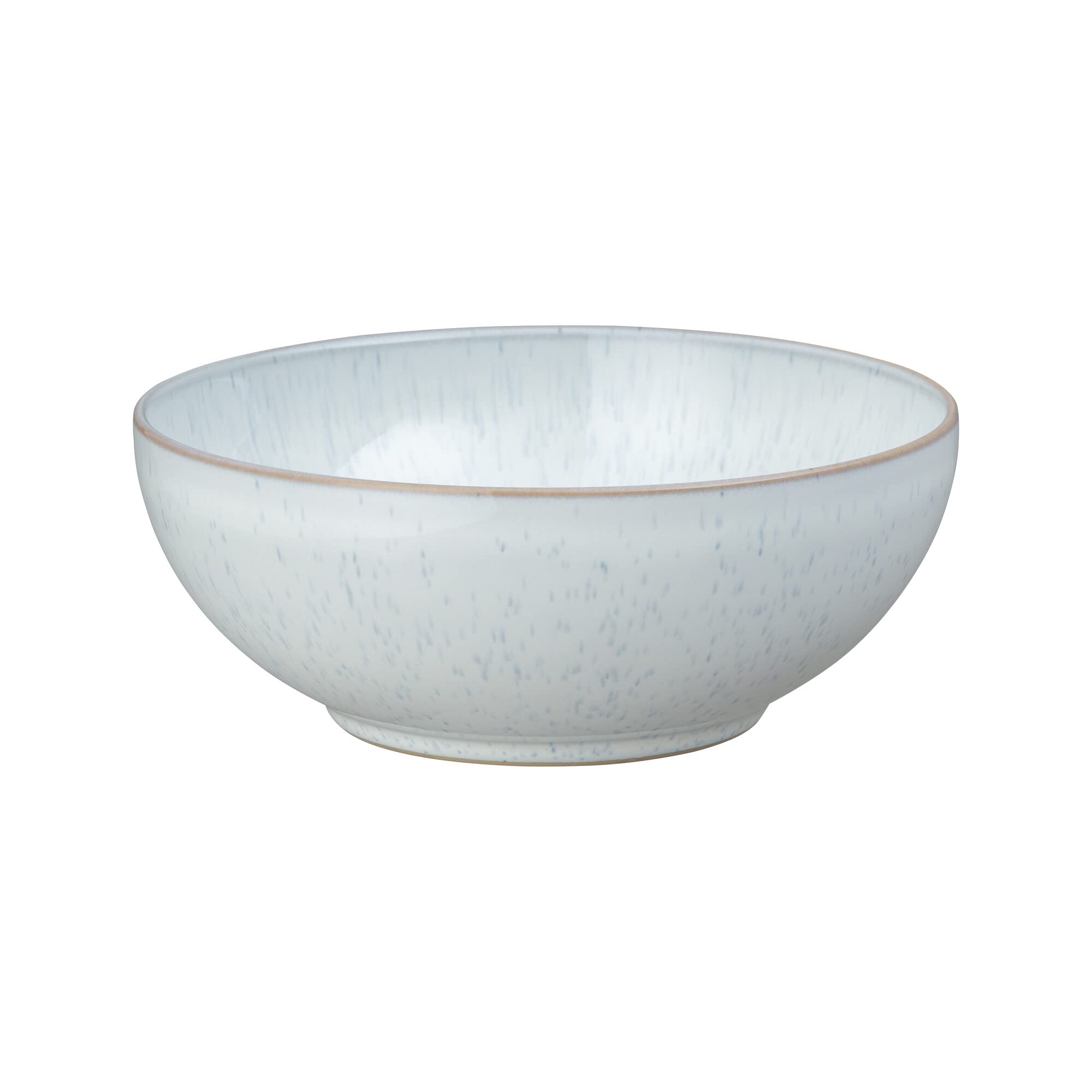 Denby White Speckle Cereal Bowls Set of 4