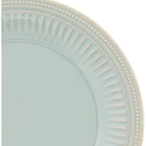 Lenox 870009 French Perle Groove 12-Piece Plate & Bowl Set Blue