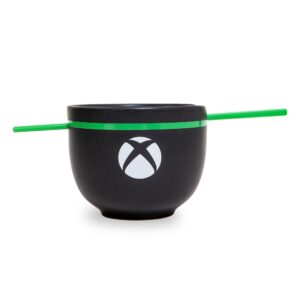 Ukonic Xbox Series X Logo 20-Ounce Ramen Bowl and Chopstick Set