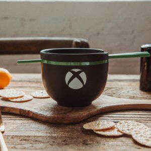 Ukonic Xbox Series X Logo 20-Ounce Ramen Bowl and Chopstick Set