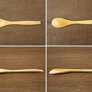 Zen Table Japan Pick Your Design CHAWAN-MUSHI 6.7 oz Cup with Bamboo Spoon -Set of 4- Made in Japan (Tokusa)