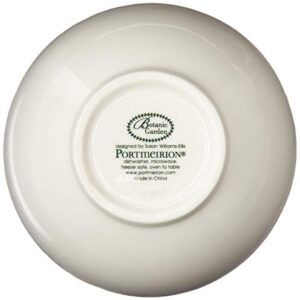 Portmeirion Botanic Garden Collection Small Bowls | Set of 4 Bowls with Cyclamen Motif | 3.75 Inch Bowls | Made from Porcelain | Microwave and Dishwasher Safe