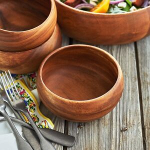 Sur La Table Acacia Wood Salad Bowl