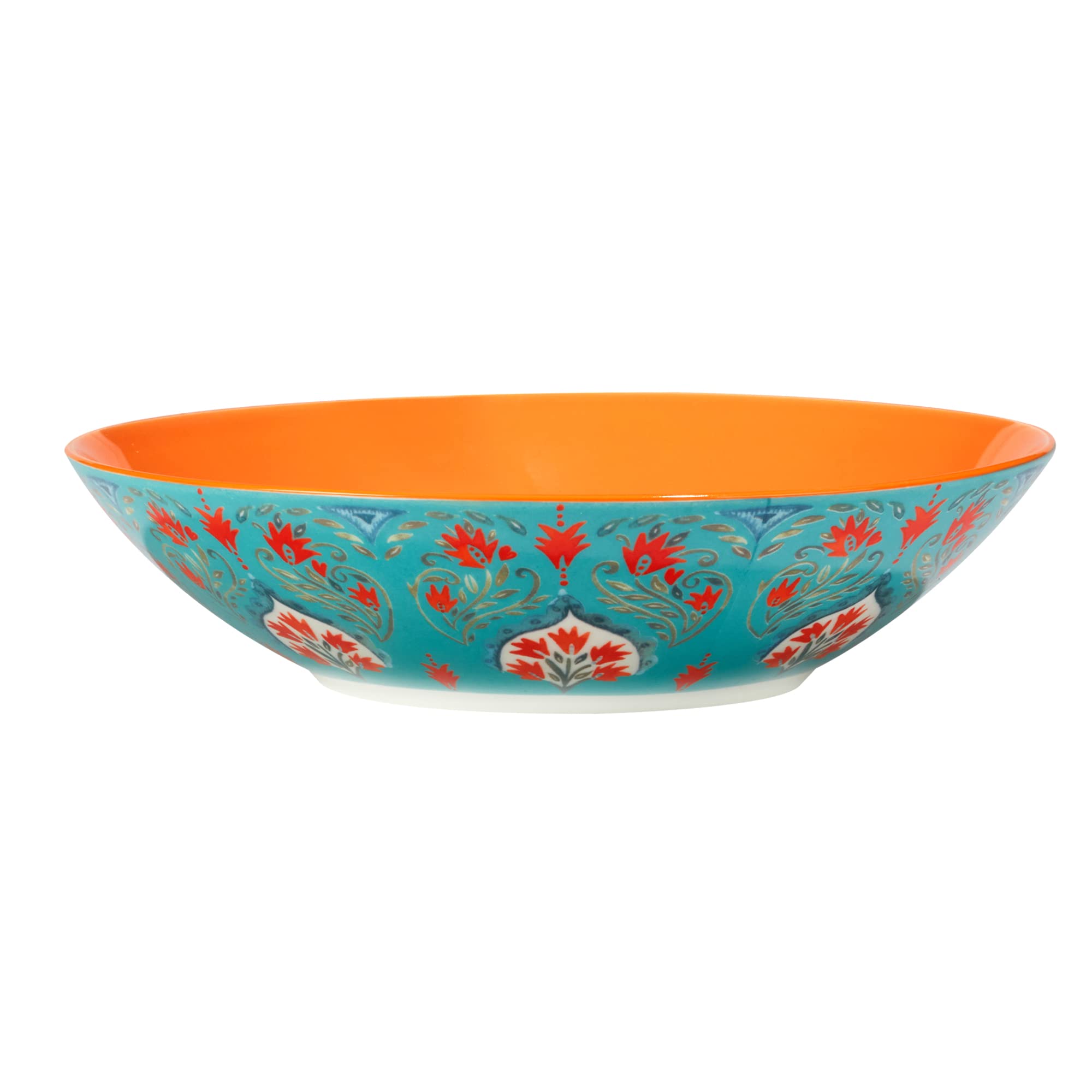 Certified International Francesca 44 oz. Soup/Cereal Bowls, Set of 4 Assorted Designs