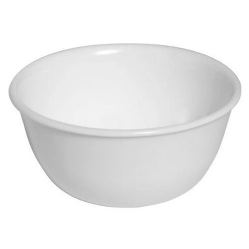 Corelle Livingware Winter Frost White 12-oz Dessert Bowl, 3.16 Lb