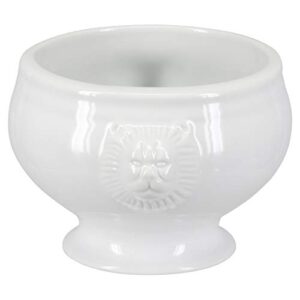 BIA Cordon Bleu Soup Lions Head Bowl, Set of 4, White (900178S4SIOC)