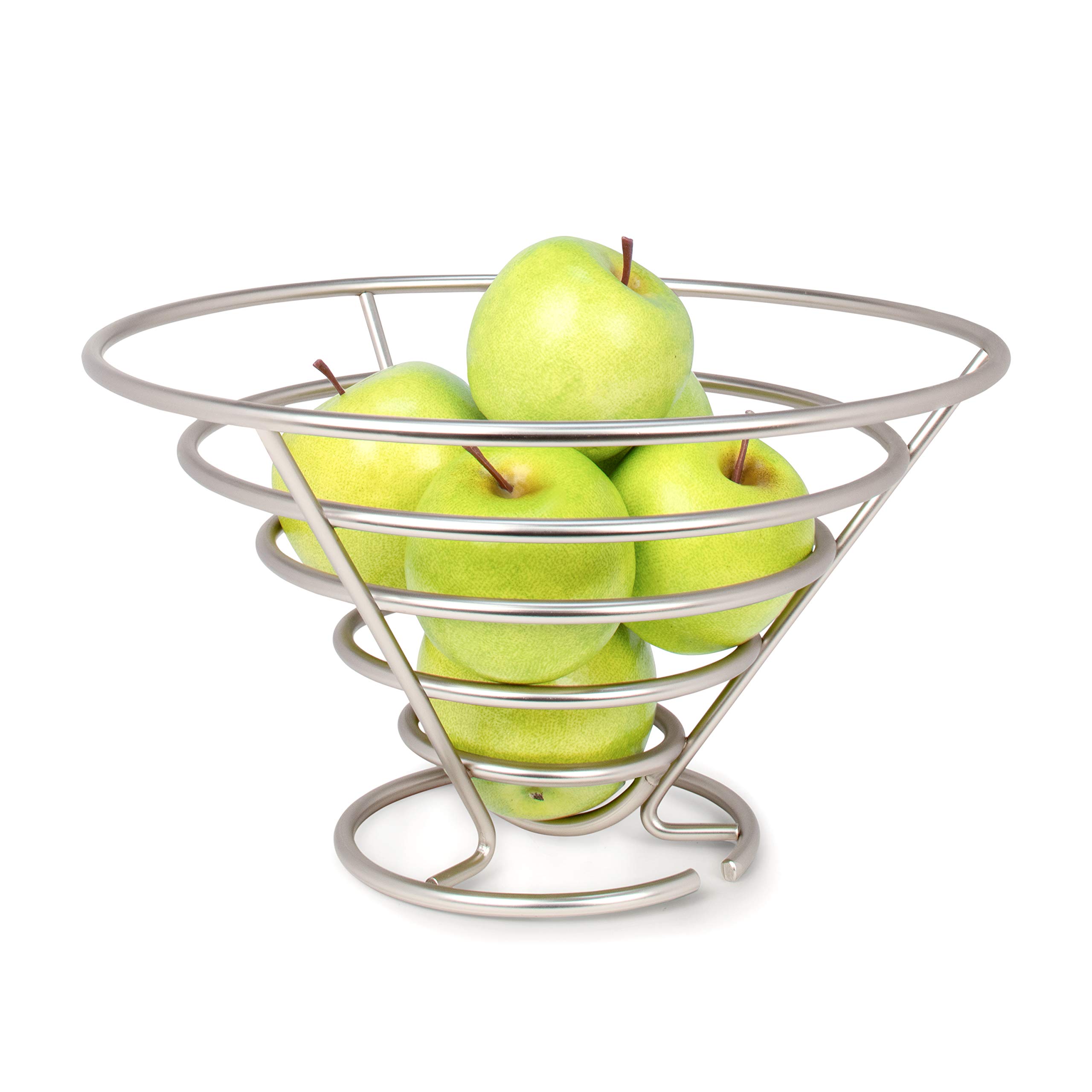 Spectrum Diversified Euro Fruit Bowl, Satin Nickel