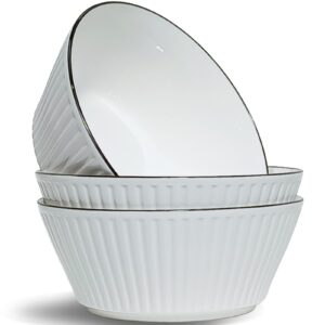 jdztc pho bowl large deep soup cereal serving salad bowls for eating snack popcorn ceramic japanese noodle bowl