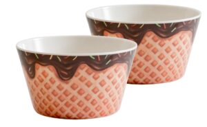 hutzler ice cream bowl, color165