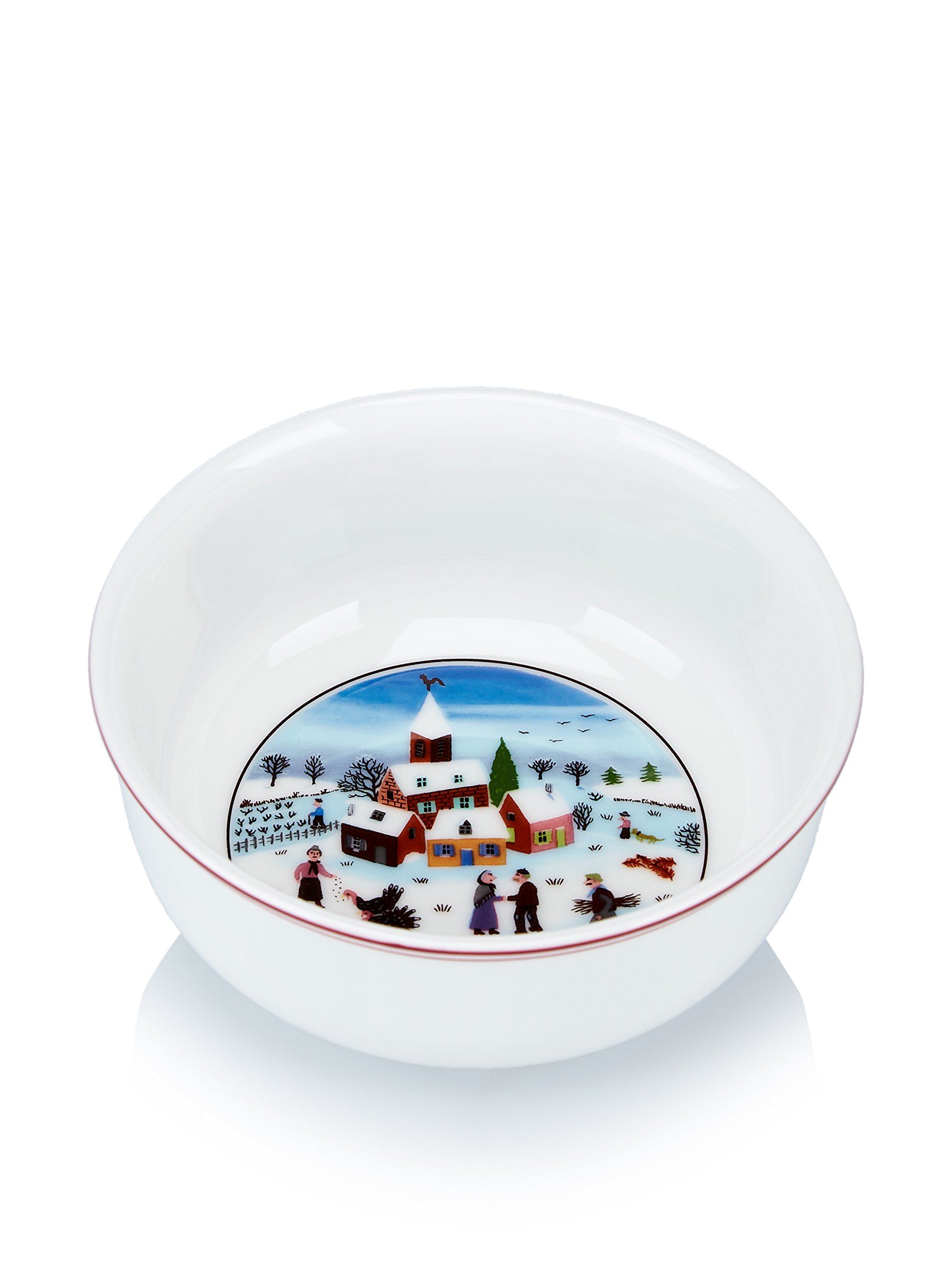 Villeroy & Boch Naif Christmas Soup/Cereal Bowl, 10oz