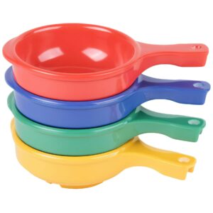 g.e.t. hsb-112-mix soup bowl with handle, 12 ounce, assorted (set of 12)