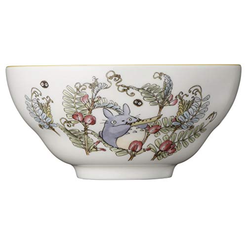 Noritake TT97890/4924-11 My Neighbor Totoro Rice Bowl, 9.2 fl oz (260 cc), Microwave Safe, 1 Piece, Bone China