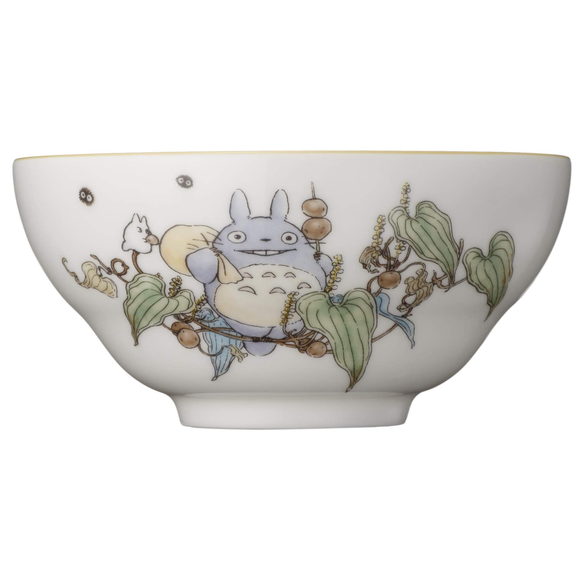Noritake TT97890/4924-10 My Neighbor Totoro Rice Bowl, 9.2 fl oz (260 cc), Microwave Safe, 1 Piece, Bone China