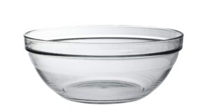duralex 2029af06 lily clear glass salad bowl 26 cm