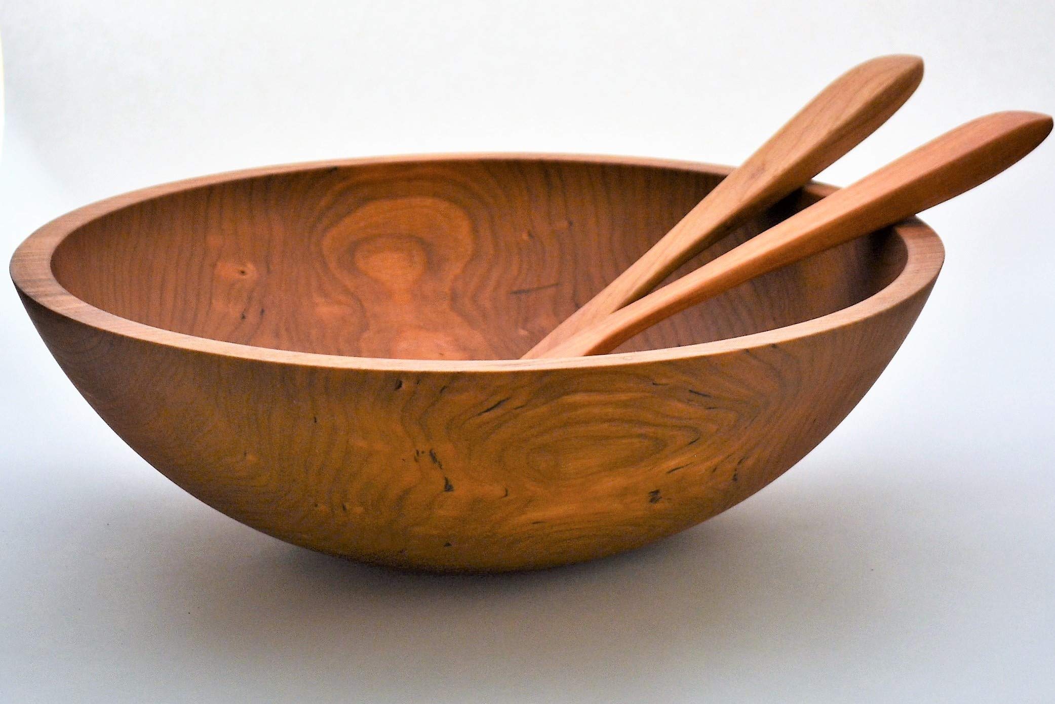 Extra Large Handmade Wood Salad Bowl Salad Lovers Gift