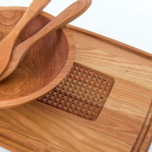 Extra Large Handmade Wood Salad Bowl Salad Lovers Gift