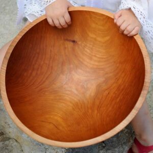 Extra Large Handmade Wood Salad Bowl Salad Lovers Gift