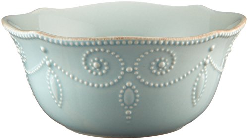 Lenox French Perle 4-Piece Place Setting, Ice Blue,12 oz