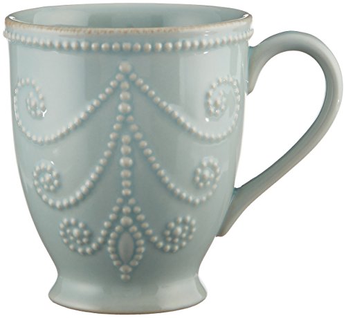 Lenox French Perle 4-Piece Place Setting, Ice Blue,12 oz