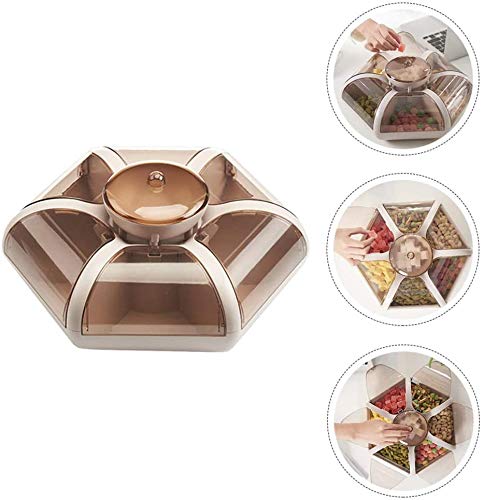 Multi Sectional Snack Serving Tray Set with Lid, Serving Tray/Platters, Snack Nut Bowl Set For Parties,TV,Family,Salad,Chips,Nuts,Peanuts Bowls