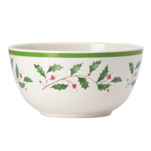 lenox 870016 holiday melamine 4-piece all-purpose bowl set