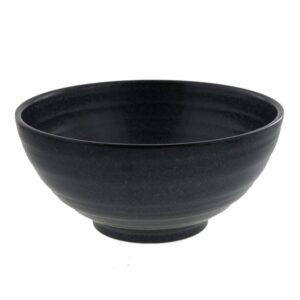 extra large sanuki udon donburi ramen bowl black