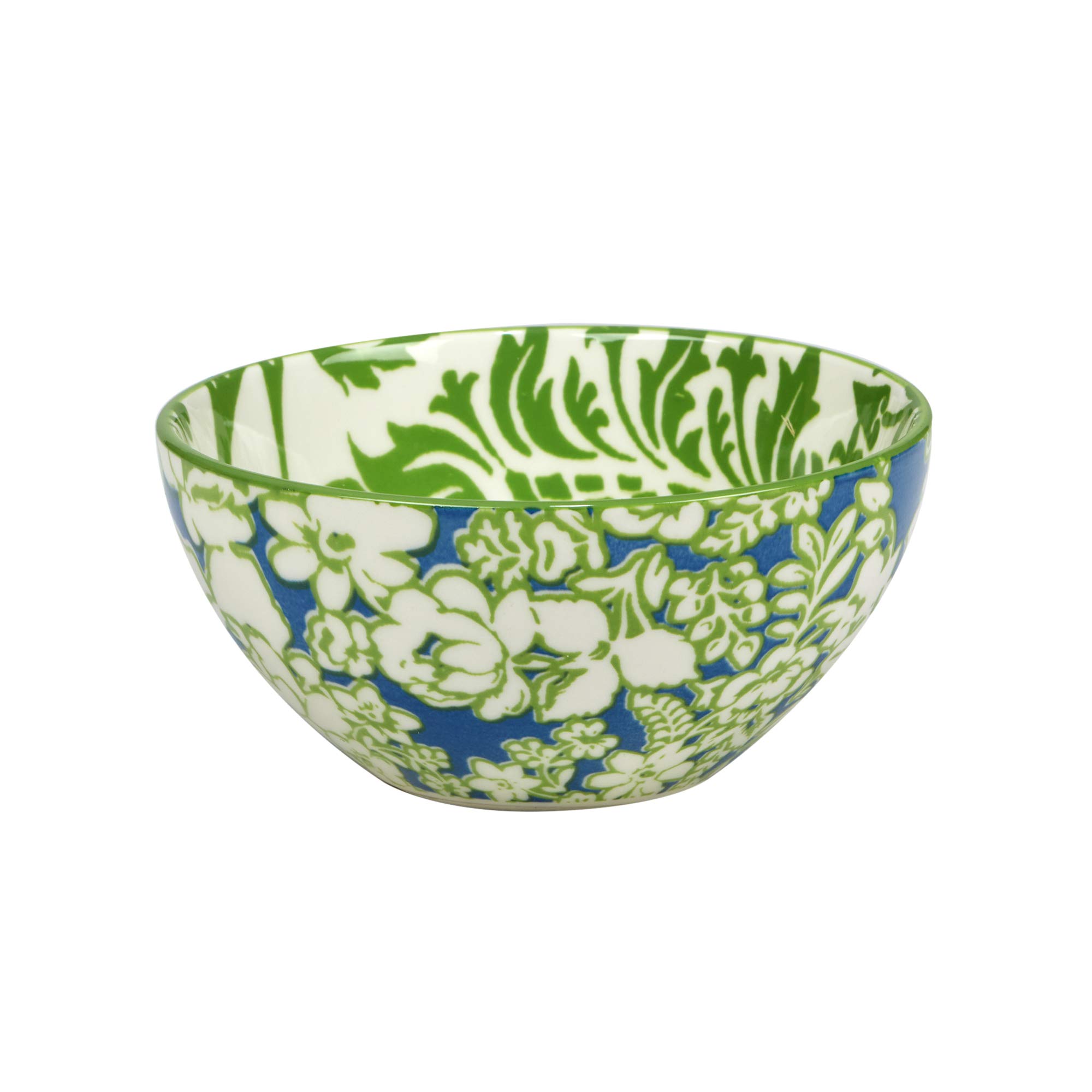 Certified International Damask Floral 6.25"All Purpose Bowls, Set of 6 Assorted Designs,