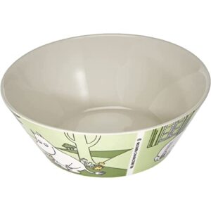 ARABIA Moomin 1027429 Bowl Plate, 5.9 inches (15 cm), Classic, Moomin Green