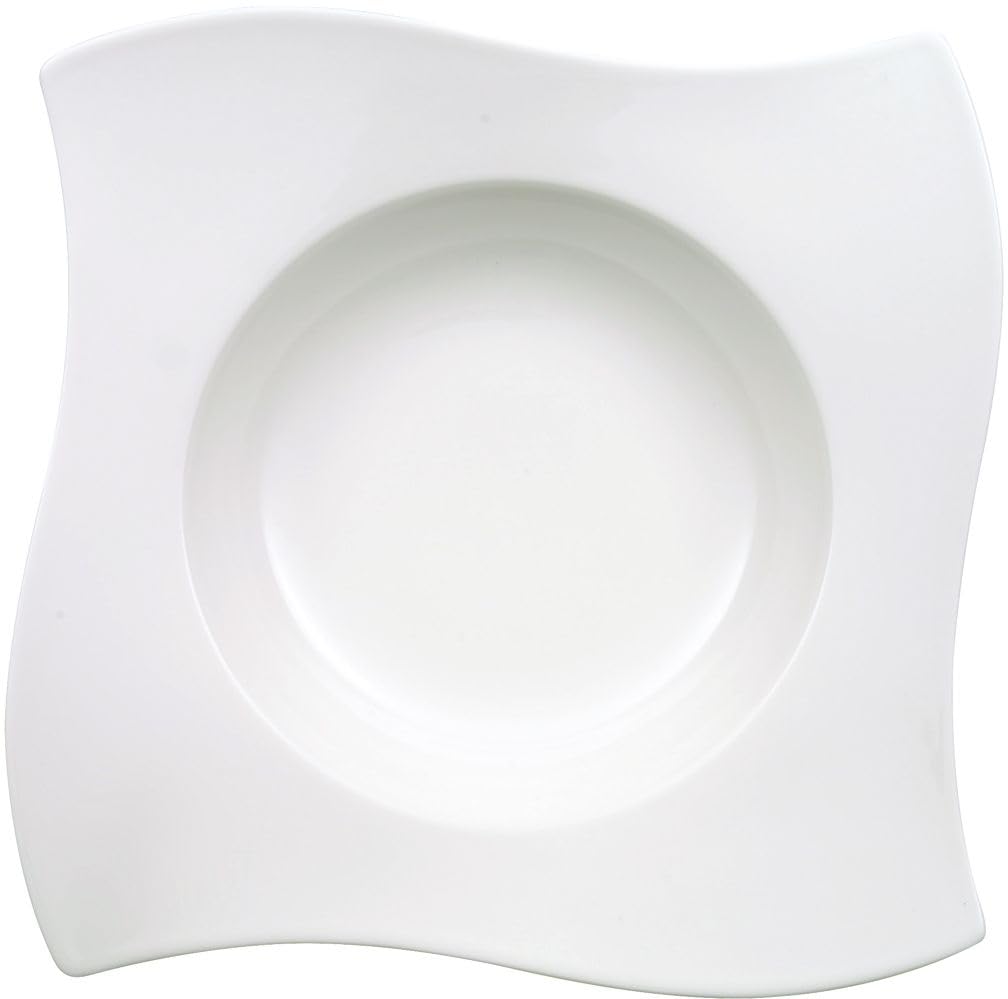 Villeroy & Boch New Wave Pasta Plate, White, Large