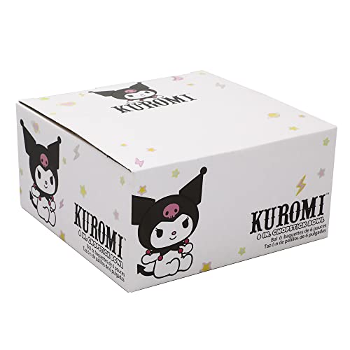 Bioworld Sanrio Kuromi 20 oz Ramen Bowl With Chopsticks