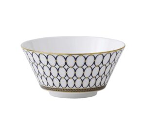 wedgwood renaissance gold porcelain cereal bowls