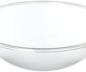 Winco PBB-15 Polycarbonate Pebbled Bowl, 15.75-Inch Diameter, Medium, Clear