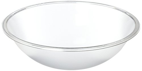 Winco PBB-15 Polycarbonate Pebbled Bowl, 15.75-Inch Diameter, Medium, Clear