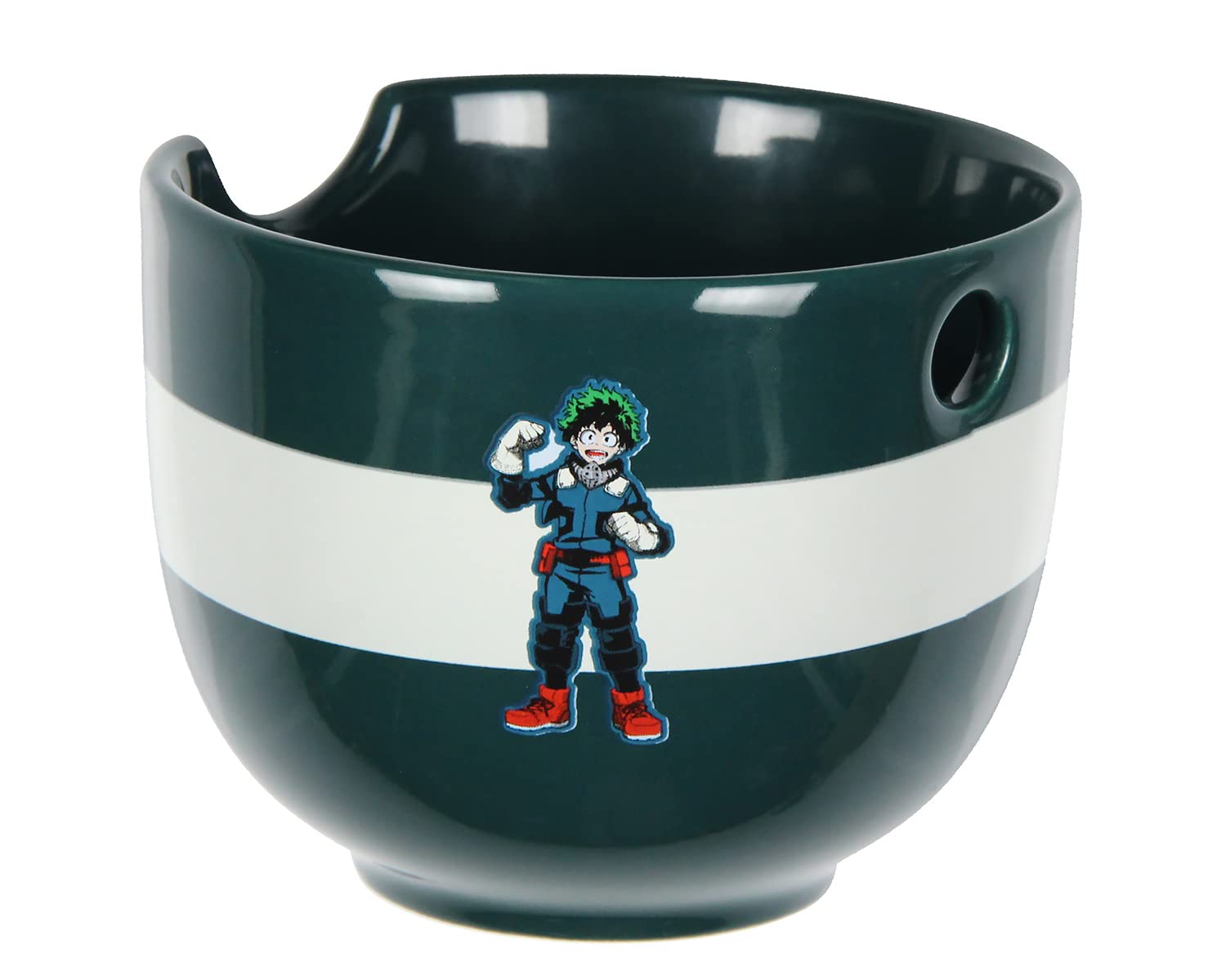 My Hero Academia Anime Deku Ramen Noodle Bundle with Bowl, Spoon, and Chopsticks