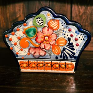 Napkin Holder Servilletero Handmade Talavera