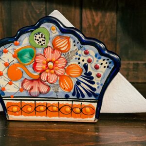 Napkin Holder Servilletero Handmade Talavera