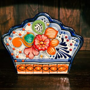 Napkin Holder Servilletero Handmade Talavera