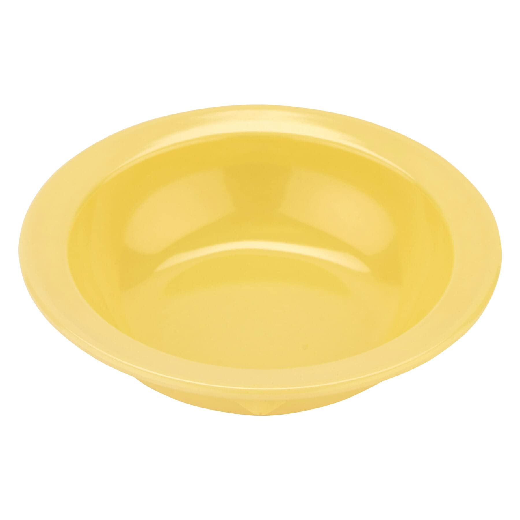 G.E.T. DN-335-Y Yellow 3.5 oz. Rimmed Bowl (Pack of 12)