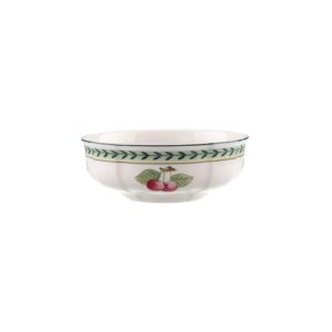 villeroy & boch french garden fleurence cereal bowl, 5.75 in, white/multicolored