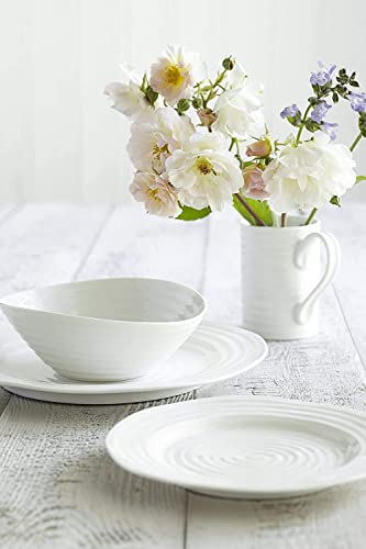 Portmeirion Sophie Conran White Dinnerware Cereal Bowl, 7.25-Inch