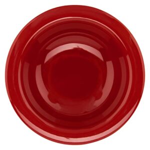 GET B-454-CR Melamine Narrow Rim Fruit/Dessert Bowl, 4.5 Ounce, Cranberry (Set of 12)