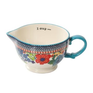 The Pioneer Woman"Dazzling Dahlias" 4-Piece Measuring Bowl Set