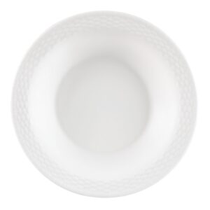 wedgwood nantucket basket pasta bowl, 10.25", white